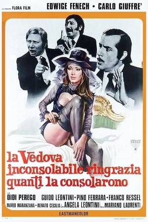 Poster La vedova inconsolabile ringrazia quanti la consolarono 1973