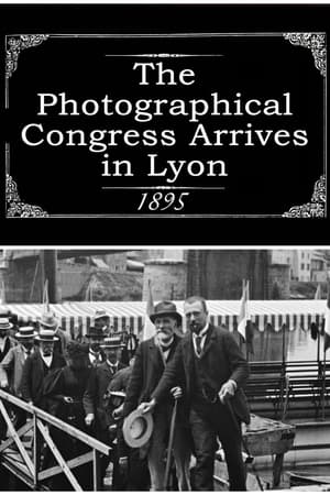 Le débarquement du congrès de photographie à Lyon 1895