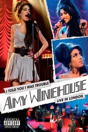 Amy Winehouse Live Shepherd's Bush Empire poster