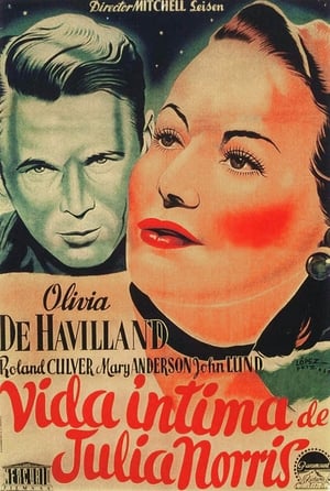 Poster Vida íntima de Julia Norris 1946