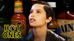 Image Zoë Kravitz Gets Trippy While Eating Spicy Wings