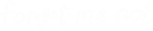 Forget Me Not — Logos 1