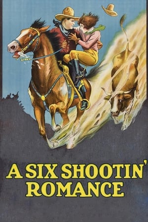 Poster A Six Shootin' Romance 1926