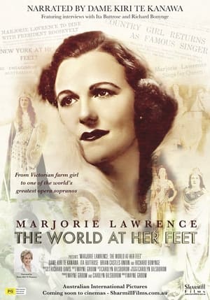 Poster Marjorie Lawrence: The World at Her Feet 2021