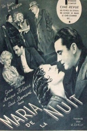 Poster Maria de la nuit 1936