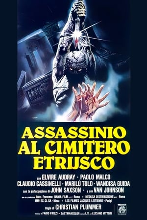 Poster Assassinio al Cimitero Etrusco (Murder in an Etruscan Cemetery) 1982