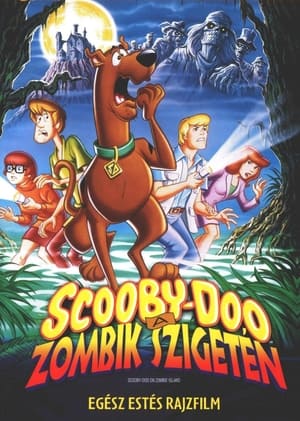 Poster Scooby-Doo a zombik szigetén 1998