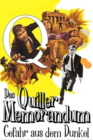 Poster Das Quiller Memorandum - Gefahr aus dem Dunkel 1966