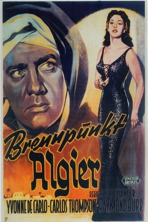 Poster Brennpunkt Algier 1953
