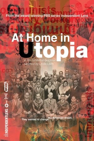 Poster At Home in Utopia 2008