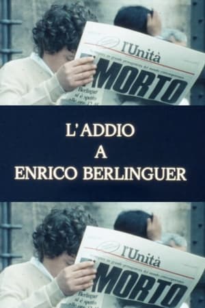 Poster Farewell to Enrico Berlinguer 1984