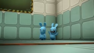 Rabbids Invasion Rabbid Test N°98005-c: The Blue Rabbid