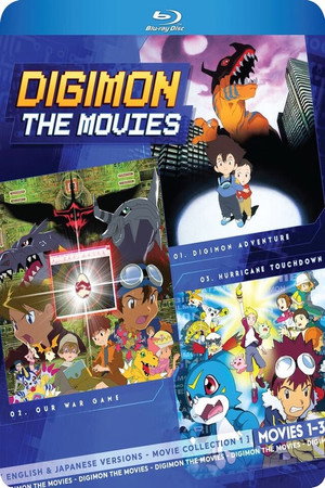 Digimon the Movies 1-3 Collection