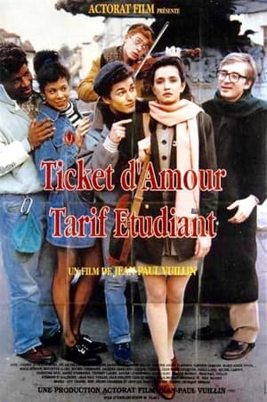 Poster Ticket d'amour, tarif étudiant (1992)