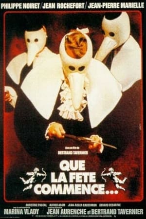 Poster Que la fête commence… 1975