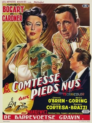 Poster La Comtesse aux pieds nus 1954