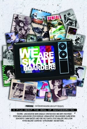 Poster We Are Skateboarders 2012