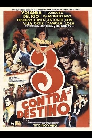 Poster Tres contra el destino 1980