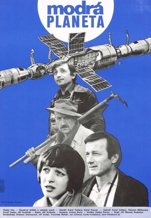 Poster Modrá planeta 1980