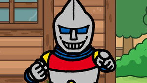 Still from Champion of Justice, Chibi JJ