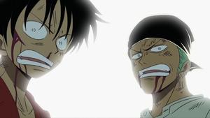 Image All Out Battle! Luffy vs. Zoro, Mysterious Grand Duel!