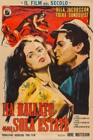 Poster Ha ballato una sola estate 1951