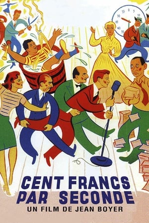 Poster One Hundred Francs Per Second 1953