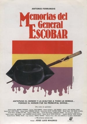 Poster Memorias del general Escobar 1984