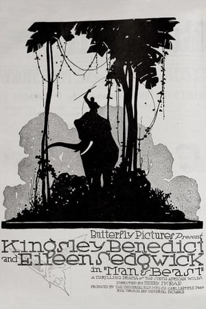 Poster Man and Beast (1917)