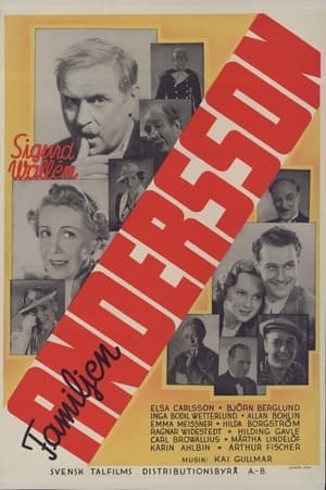 Poster Familjen Andersson 1937