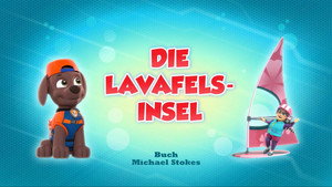 Die Lavafels-Insel