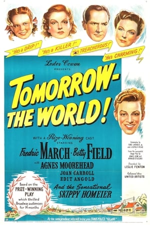 Poster Tomorrow, the World! 1944