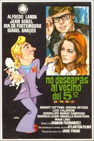 Poster No desearás al vecino del quinto 1970