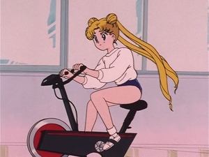 Sailor Moon Learn How to Be Skinny from Usagi