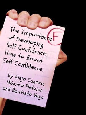 Poster The Importance of Developing Self Confidence: How To Boost Self Confidence. (2022)
