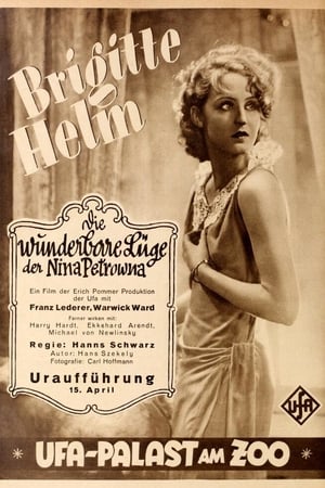 Poster The Wonderful Lies of Nina Petrovna (1929)