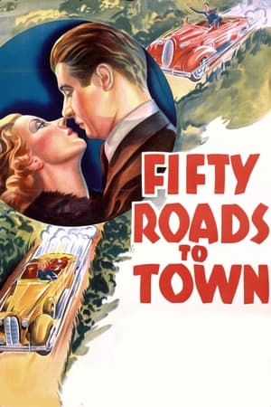 Poster Fifty Roads to Town 1937