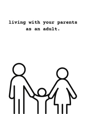 Poster Living With Your Parents as an Adult (2023)