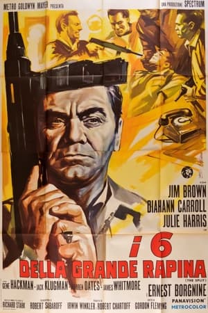 Poster I sei della grande rapina 1968