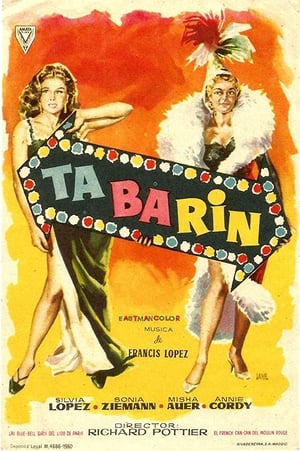 Poster Tabarin 1958