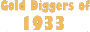 Gold Diggers of 1933