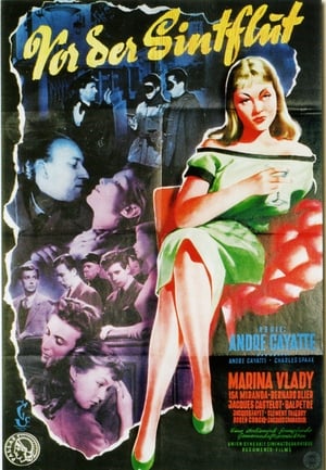 Poster Vor der Sintflut 1954