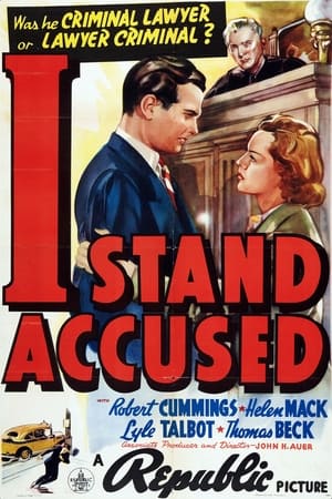 Poster I Stand Accused (1938)