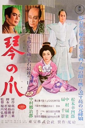 Poster 琴の爪 1957