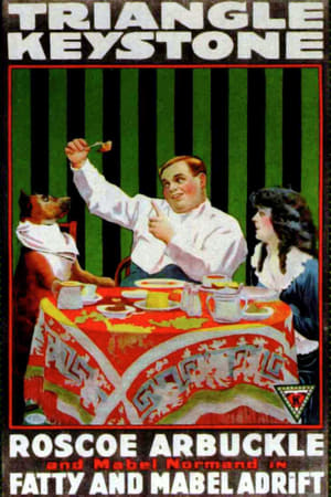 Poster Фатти и Мэйбл плывут по течению 1916
