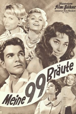 Poster Meine 99 Bräute 1958