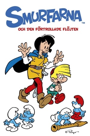 Poster Smølferne og den fortryllede fløjte 1976