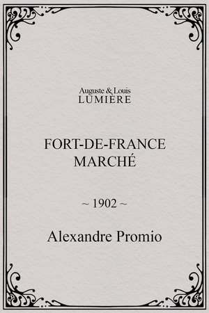 Fort-de-France : marché poster