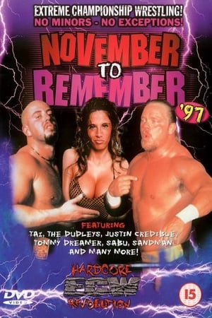 Poster ECW November To Remember 1997 1997