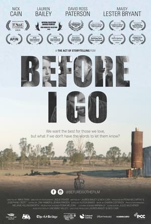 Poster Before I Go (2019)